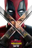 DEADPOOL & WOLVERINE - 27"X40" D/S Original Movie Poster One Sheet 2024 MARVEL B