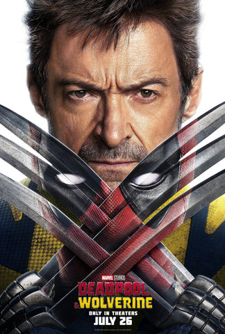 DEADPOOL & WOLVERINE - 27"X40" D/S Original Movie Poster One Sheet 2024 MARVEL C