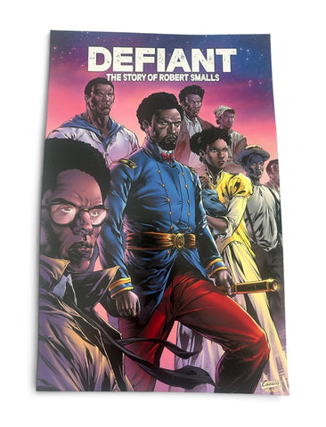 DEFIANT THE STORY OF ROBERT SMALLS 11"x17" Original Promo Movie Poster SDCC 2026