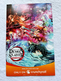DEMON SLAYER - 11"x17" Original Promo TV Poster SDCC 2023 MINT Crunchyroll