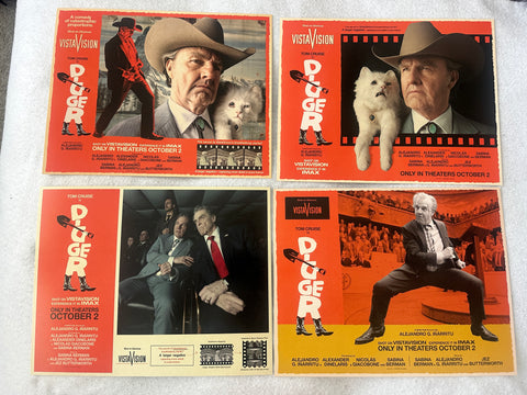 DIGGER Complete Set 8 Original Lobby Cards 11"x14" 2026 Tom Cruise Alejandro Inarritu