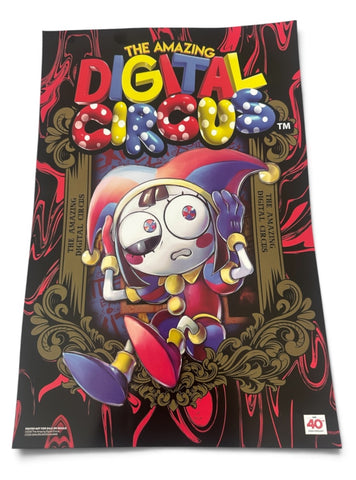 THE AMAZING DIGITAL CIRCUS - 12"x18" Original Promo Movie Poster NYCC 2026 MINT