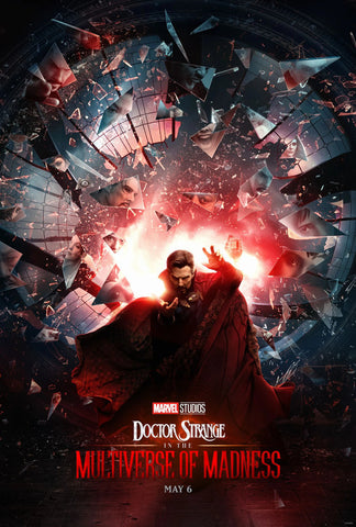 DOCTOR STRANGE IN THE MULTIVERSE OF MADNESS - 27"X40" D/S Original Movie Poster One Sheet 2022