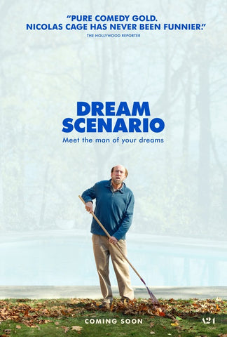 DREAM SCENARIO - 27"X40" D/S Original Movie Poster One Sheet 2023 Nicolas Cage