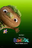 ELEMENTAL - 27"x40" D/S Original Movie Poster One Sheet 2023 PIXAR Earth