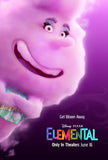 ELEMENTAL - 27"x40" D/S Original Movie Poster One Sheet 2023 PIXAR Air