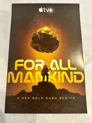 FOR ALL MANKIND - 12"x18" Original TV Poster NYCC 2023  Apple TV +