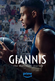 GIANNIS The Marvelous Journey - 12"x18" Original TV Poster 2024 MINT Basketball