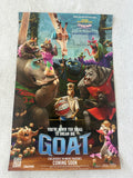 GOAT - D/S 11"x17" Original Promo Movie Poster MINT 2026 Steph Curry Games on Back