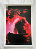 JUSTICE LEAGUE v GODZILLA v KONG 19"x27" Original Poster SDCC 2024 Mint DC JOCK