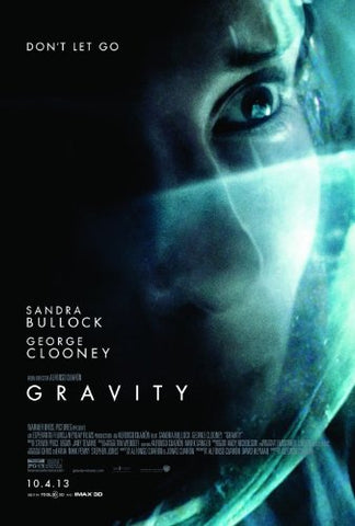 GRAVITY - 27"x40" D/S Original Movie Poster One Sheet - 2013 Sandra Bullock