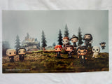 HARRY POTTER FUNKO INSIGHT EDITIONS -10.5"x18" Original Poster SDCC 2024 Mint