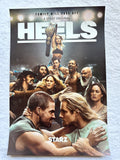 HEELS - 12"x18" Original Promo TV Poster SDCC 2023 MINT Stephen Amell Wrestling