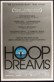 Hoop Dreams 27"X41" Original Movie Poster One Sheet 1994 Documentary Basketball