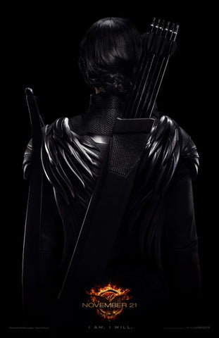 THE HUNGER GAMES: MOCKINGJAY Part 1 - 13.5"x20" Original Promo Movie Poster Mint