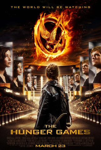 THE HUNGER GAMES - 13.5"x20" Original Promo Movie Poster 2012 Katniss MINT