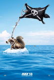 ICE AGE CONTINENTAL DRIFT - 13.5"x20" Original Movie Promo Poster D/S MINT 2012