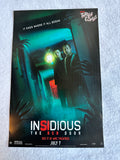 INSIDIOUS THE RED DOOR 11"x17" Original Promo Movie Poster MINT 2023 AMC Chills