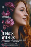 IT ENDS WITH US - 11"x17" Original Movie Poster MINT 2024 Blake Lively Justin Bladoni