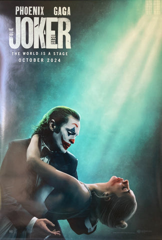 JOKER: FOLIE A DEUX - 27"X40" D/S Original Movie Poster One Sheet  Phoenix Gaga 2024
