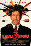JUNGLE 2 JUNGLE - 18.5"X27" Original Movie Poster Half Sheet 1997 Tim Allen MINT