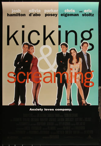 KICKING & SCREAMING - 27"x40" Original Movie Poster One Sheet 1995 Parker Posey