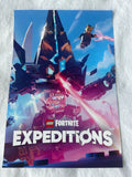 LEGO FORTNITE EXPEDITIONS - 13"x19" Original Game Poster SDCC 2025 MINT