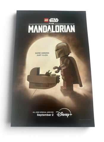 LEGO MANDALORIAN - 11"x17" Original Promo Movie / TV Poster MINT SDCC 2026