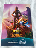 LEGO STAR WARS REBUILD THE GALAXY - 13"x19" Original Movie TV Poster SDCC 2025 MINT