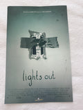 LIGHTS OUT - 11"x17" Original Promo Movie Poster 2024RR MINT AMC Blumfest