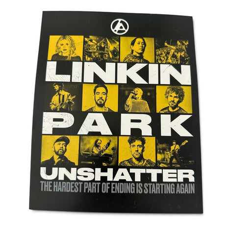 LINKIN PARK UNSHATTER - 8"x10" Original Promo Movie Poster 2026 MINT Cinemark