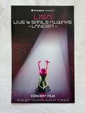 LISA Live is Smile Always Lander - 11"x17" Original Movie Poster SDCC 2024 MINT
