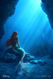 THE LITTLE MERMAID 27"x40" D/S Original Movie Poster One Sheet 2023 Halle Bailey