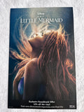 THE LITTLE MERMAID - 11"x17" D/S Original Promo Movie Poster MINT 2023 Fan Event