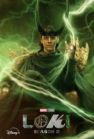 LOKI - 27"x40" D/S Original TV Poster One Sheet 2024 Tom Hiddleston Season 2