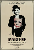 MARLENE - 27"x40" Original Movie Poster One Sheet Dietrich 1986 ROLLED