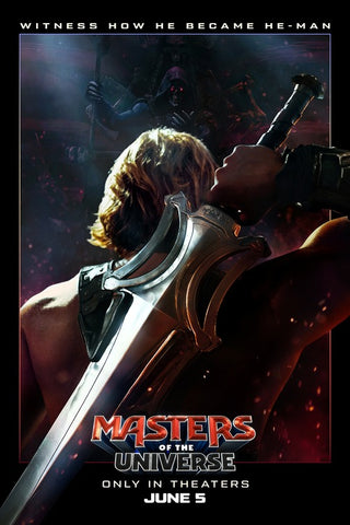 MASTERS OF THE UNIVERSE - 11.5"x17" Original Promo Movie Poster MINT HE-MAN 2006 B
