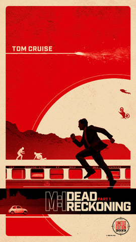 MISSION IMPOSSIBLE DEAD RECKONING PART ONE - 11"x17" Original Promo Movie Poster 2023 MINT FAN Event Version Cinemark