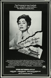 MOMMIE DEAREST - 29.5"x45.5" Original Movie Poster Half Subway ROLLED & RARE