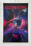 MONSTER HIGH -11"x17" D/S Original Poster SDCC 2024 Mint Embossed Deadfast Ghoulia Yelps