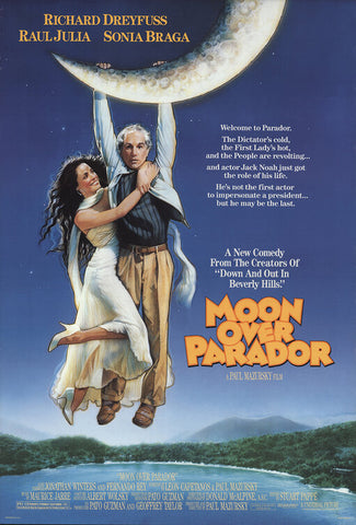 MOON OVER PARADOR - 27"x40" D/S Original Movie Poster One Sheet Rolled & Rare B