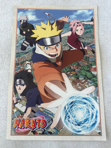 NARUTO - 12"x18" Original Promo Movie / TV Poster NYCC 2026 MINT Viz Media