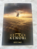 STAR WARS OBI-WAN KENOBI - 13"x19" Original Promo  TV / Movie Poster MINT 2024