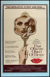 THAT OBSCURE OBJECT OF DESIRE - 26.5"x41.5" Original Movie Poster One Sheet ROLLED 1977 Bunuel