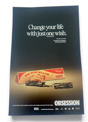 OBSESSION - 11"x17" Original Promo Movie Poster NYCC 2026 MINT Limited Edition