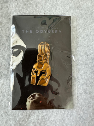 THE ODYSSEY - Original Promo Movie Pin NEW 2026 - Helmet SEALED