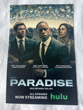 PARADISE - 12"x18" Original Movie TV Poster SDCC 2025 MINT Sterling K. Brown