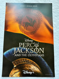 PERCY JACKSON AND THE OLYMPIANS 12"x18" Original Promo TV Poster SDCC 2023 MINT