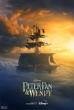PETER PAN & WENDY -  27"x40" D/S Original Movie Poster One Sheet 2023 Disney +