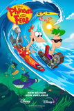 PHINEAS AND FERB - 12"x18" Original Movie TV Poster SDCC 2025 MINT Disney